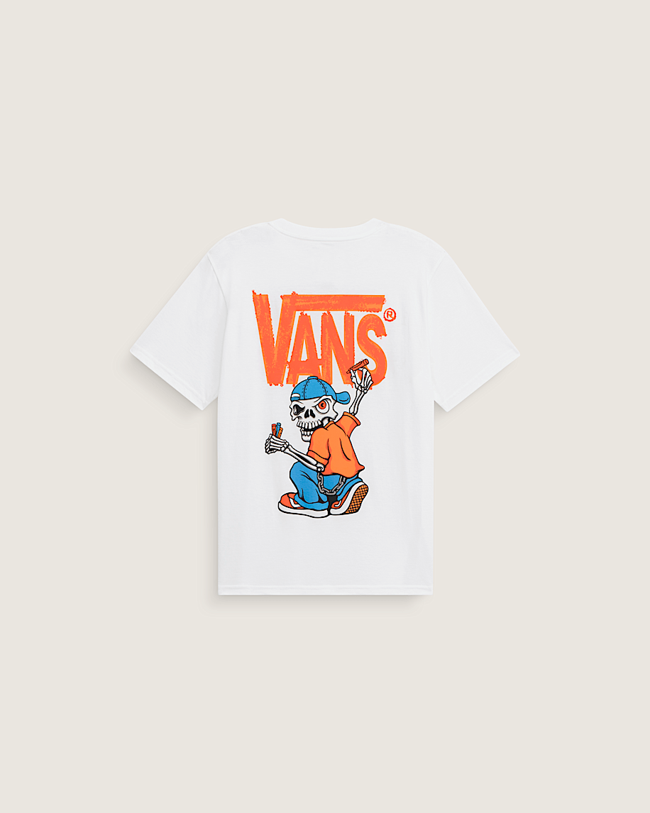 Kids Lil Reggie Mischief TShirt VANS White HERO