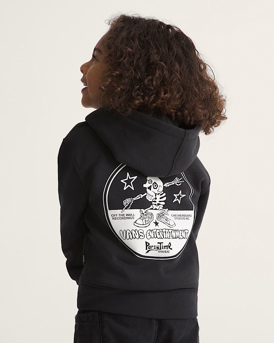 Little Kids Vans Entertainment Zip Hoodie VANS Black ALT4
