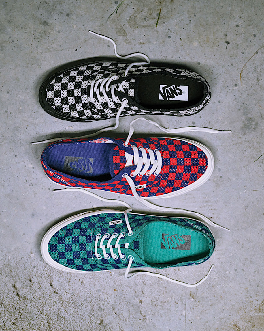 Premium Authentic Checkerboard Shoe VANS Checkerboard Red  Blue ALT6