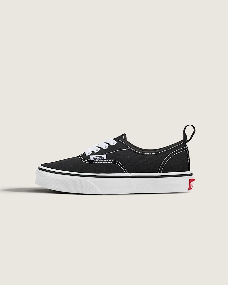 Little Kids Authentic Shoe VANS Black  True White HERO