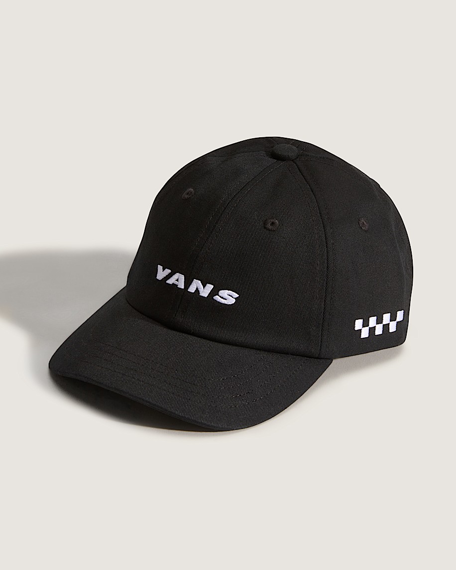 Kids Check Side Jockey Hat VANS Black HERO
