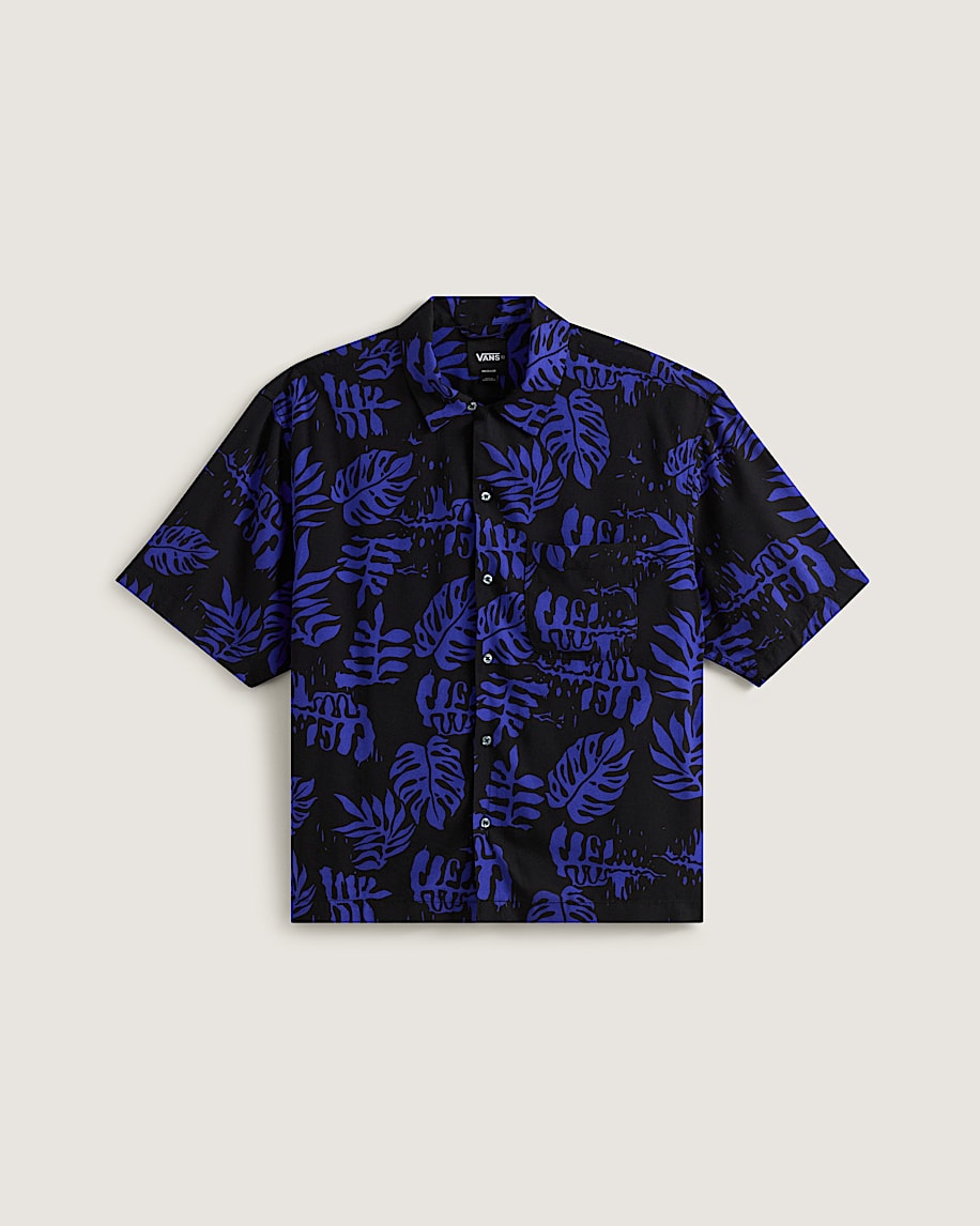 Van Doren Printed Camp TShirt VANS Royal Cobalt Blue HERO