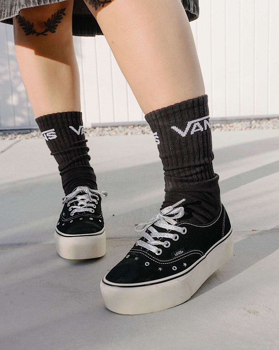 Authentic Platform Shoe VANS Black ALT5