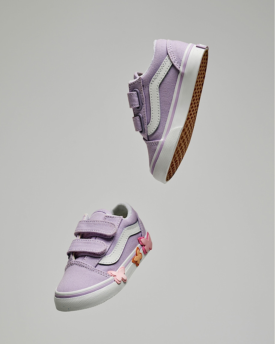 Toddler Old Skool V Shoe VANS Soft Orchid Purple ALT4