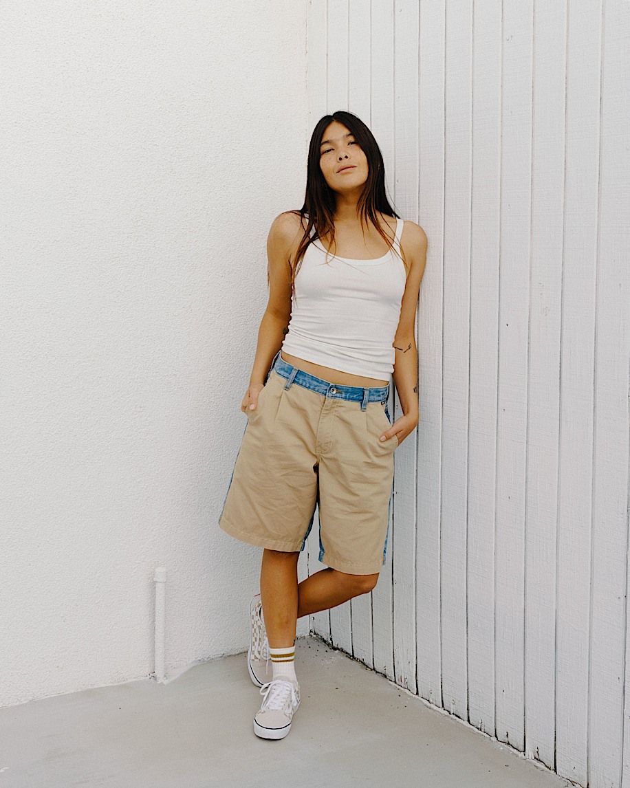 Long Bermuda Shorts VANS Incense Brown ALT2