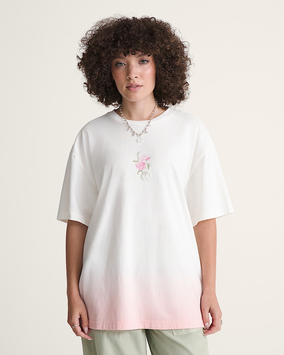 Floral Tears TShirt VANS CORAL BLUSH ALT2