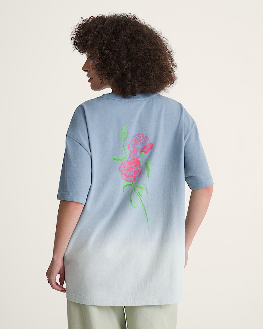 Floral Tears TShirt VANS GLACIAL SLATE ALT3