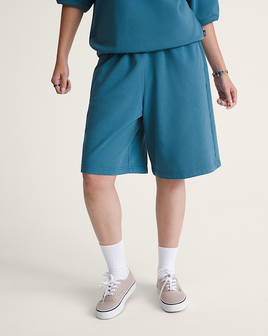 Long Sweat Shorts VANS Stv Navy Blue ALT2