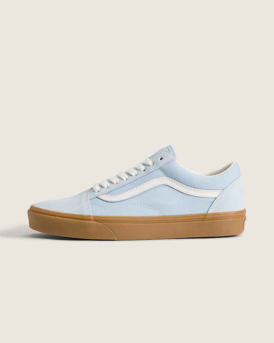Old Skool Shoe VANS Gum  Light Blue HERO