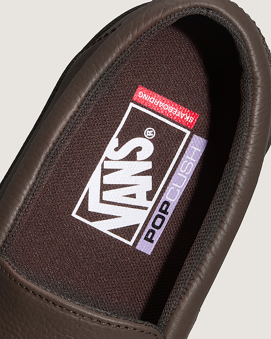 Skate Loafer Shoe VANS Rust Bronze Brown ALT4