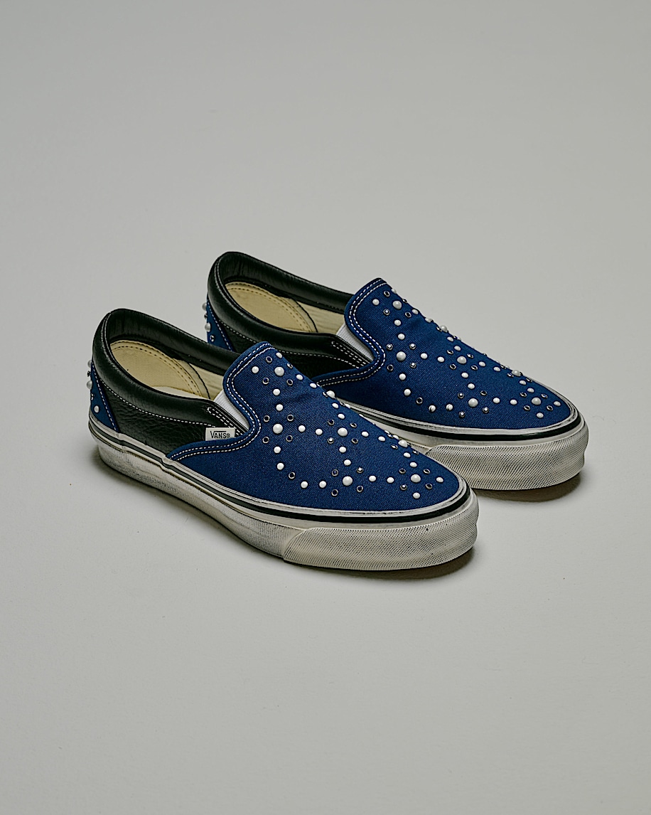Premium Classic SlipOn Shoe VANS Indigo Blue ALT5