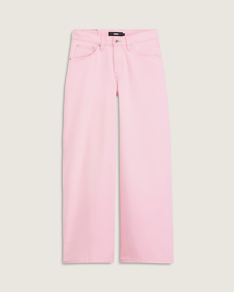 Check5 Low Rise Baggy Pants VANS Coral Blush Pink HERO
