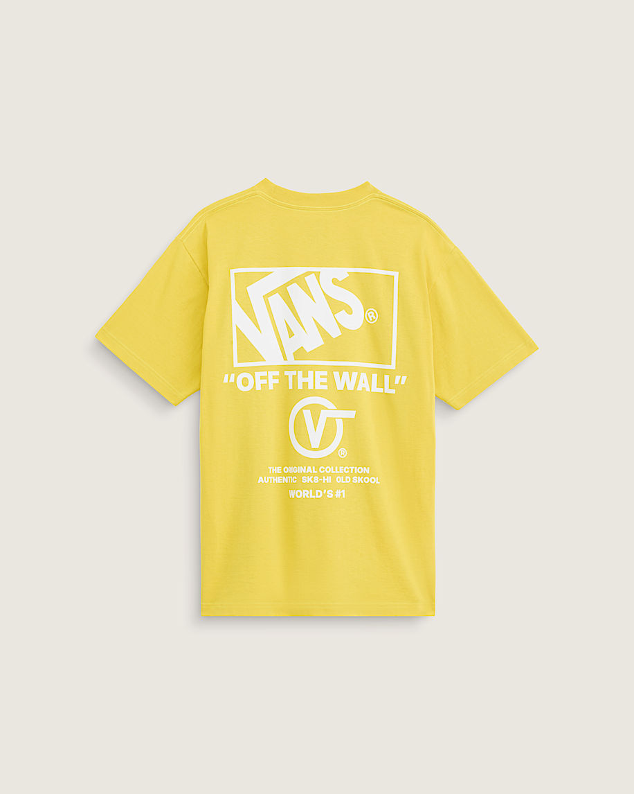 Stacked Hi TShirt VANS Dusty Gold HERO