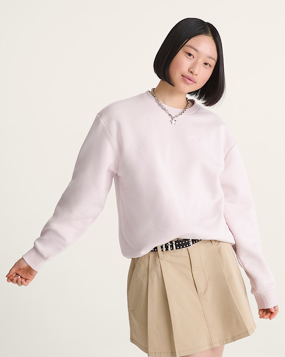 Salton Crew Neck VANS Pale Petal Pink ALT2