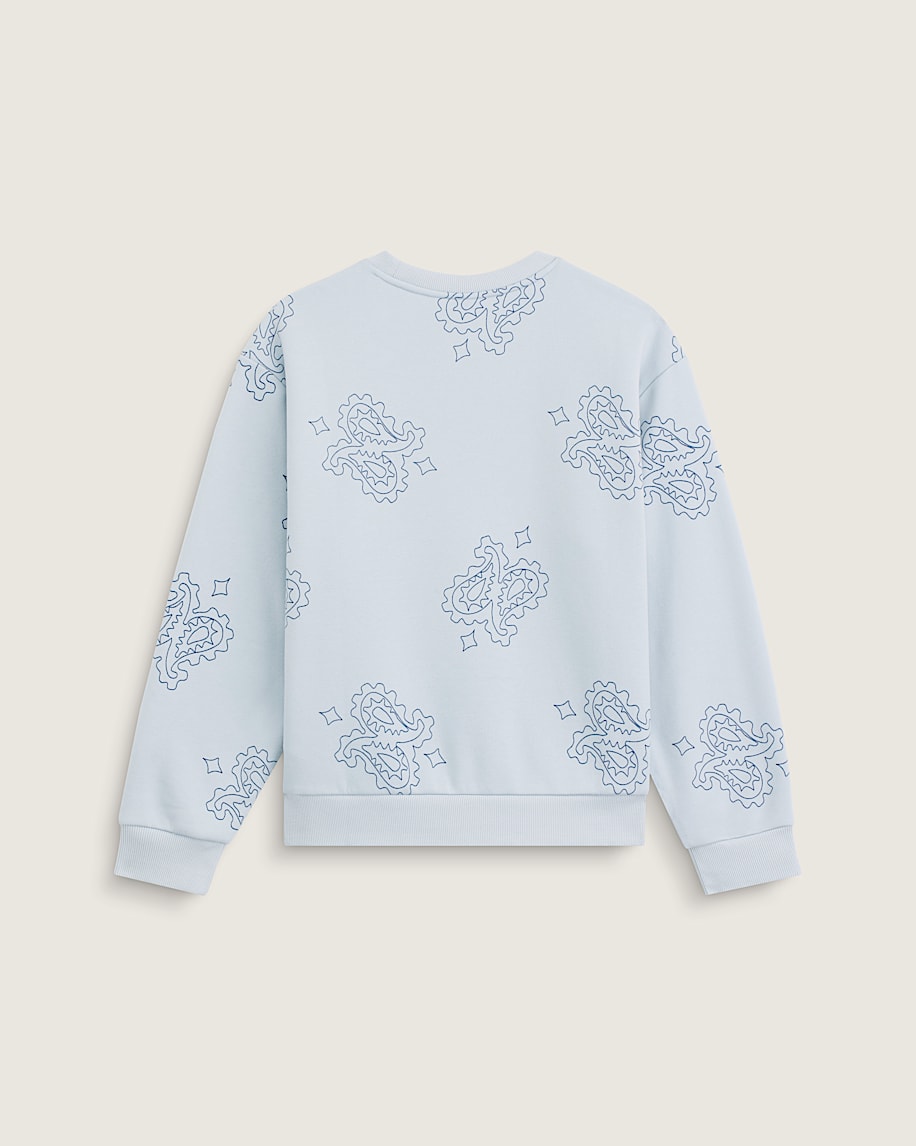 Salton Crew Neck VANS Soft Slate Blue ALT1