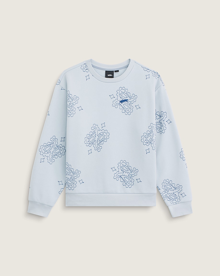 Salton Crew Neck VANS Soft Slate Blue HERO