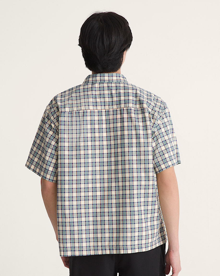 Larkspur Timber Plaid Shirt VANS Almond Crisp ALT3