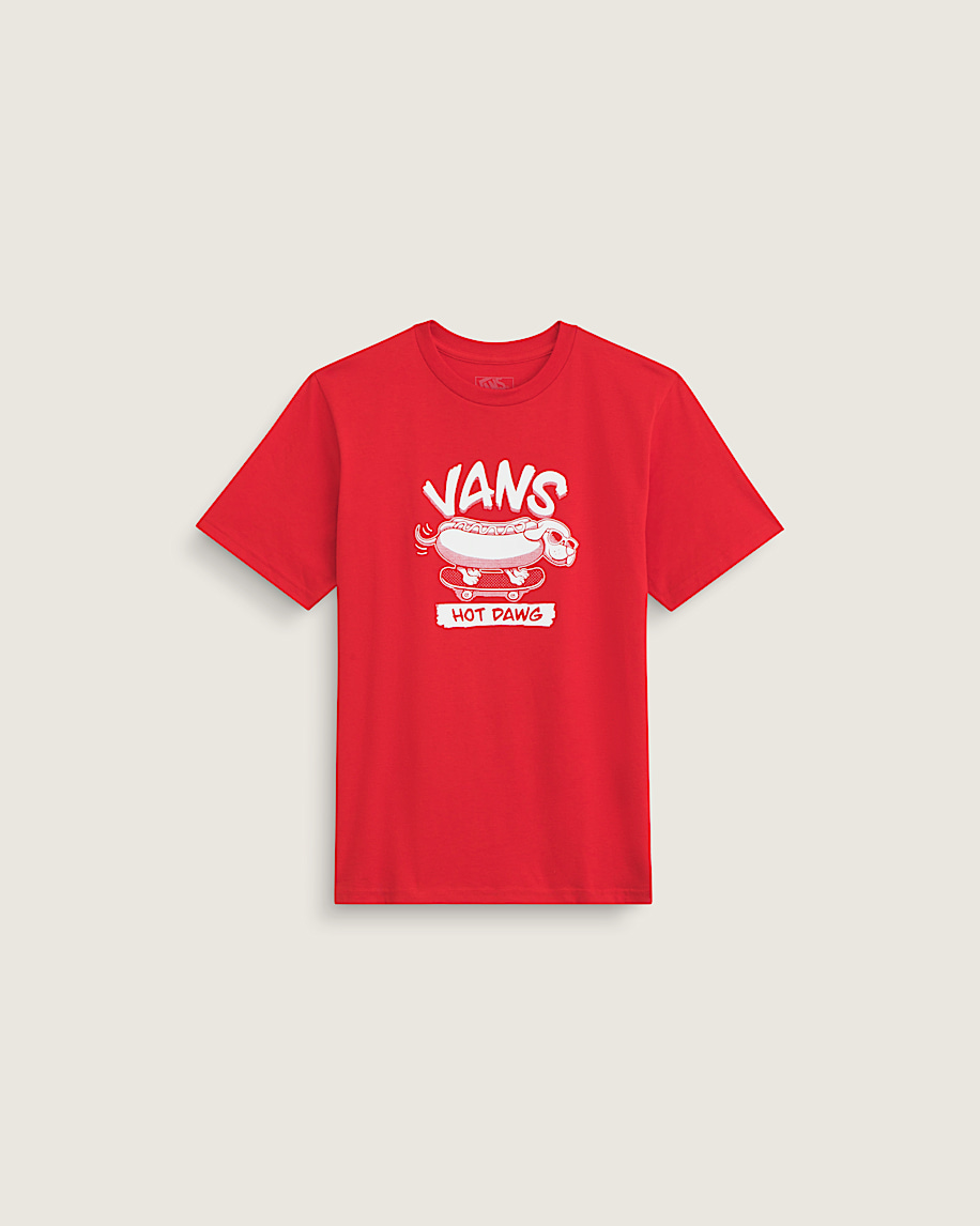 Kids Hot Dawg TShirt VANS Racing Red HERO