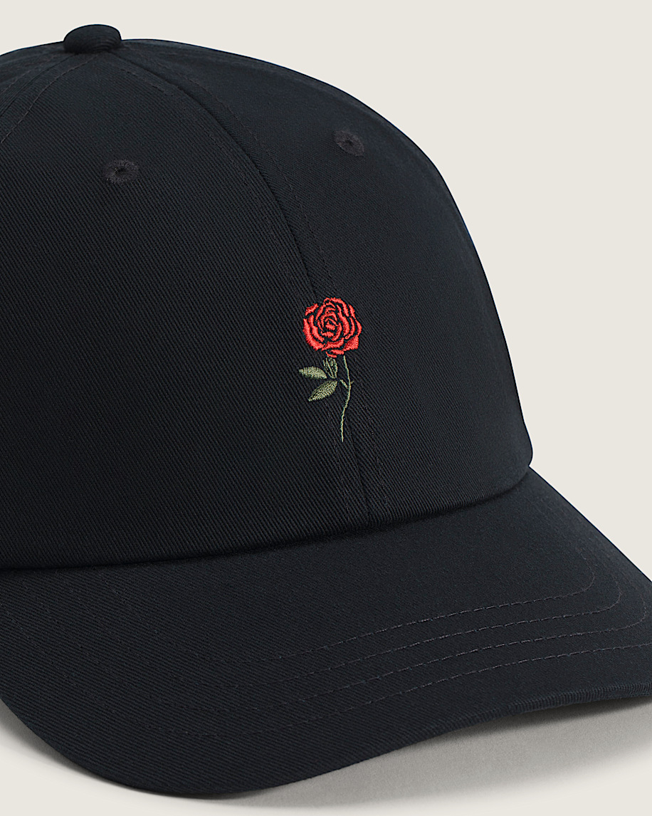 Call It A Day Curved Bill Jockey Hat VANS Black ALT1