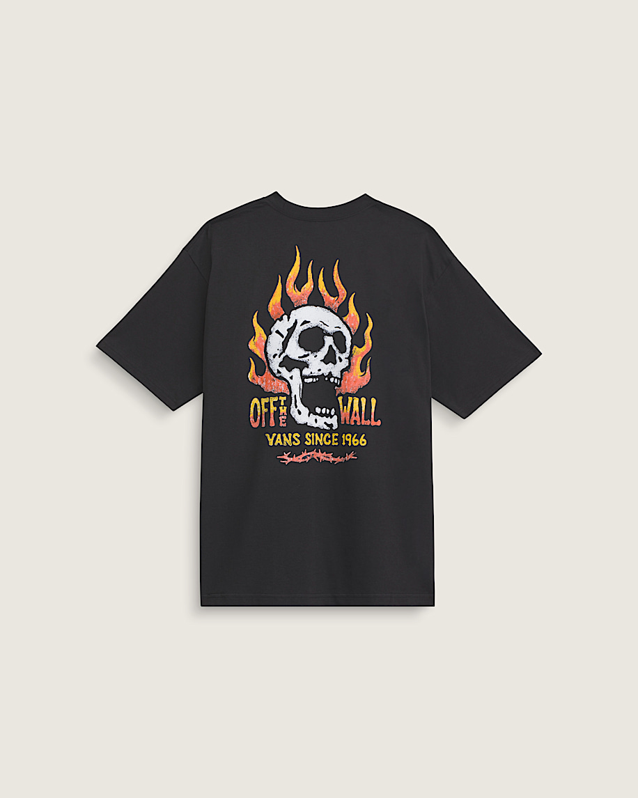 Off The Wall Fever TShirt VANS Black HERO