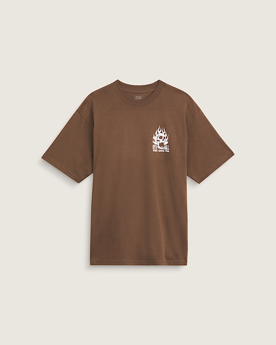 Off The Wall Fever TShirt VANS Vintage Cocoa Brown ALT1