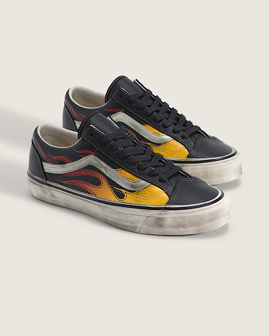 Premium Old Skool 36 Shoe VANS Archive Flame Black ALT1