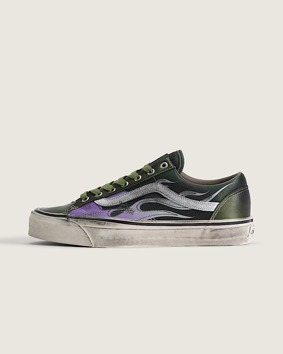 Premium Old Skool 36 Shoe VANS Archive Flame Green Balsam HERO
