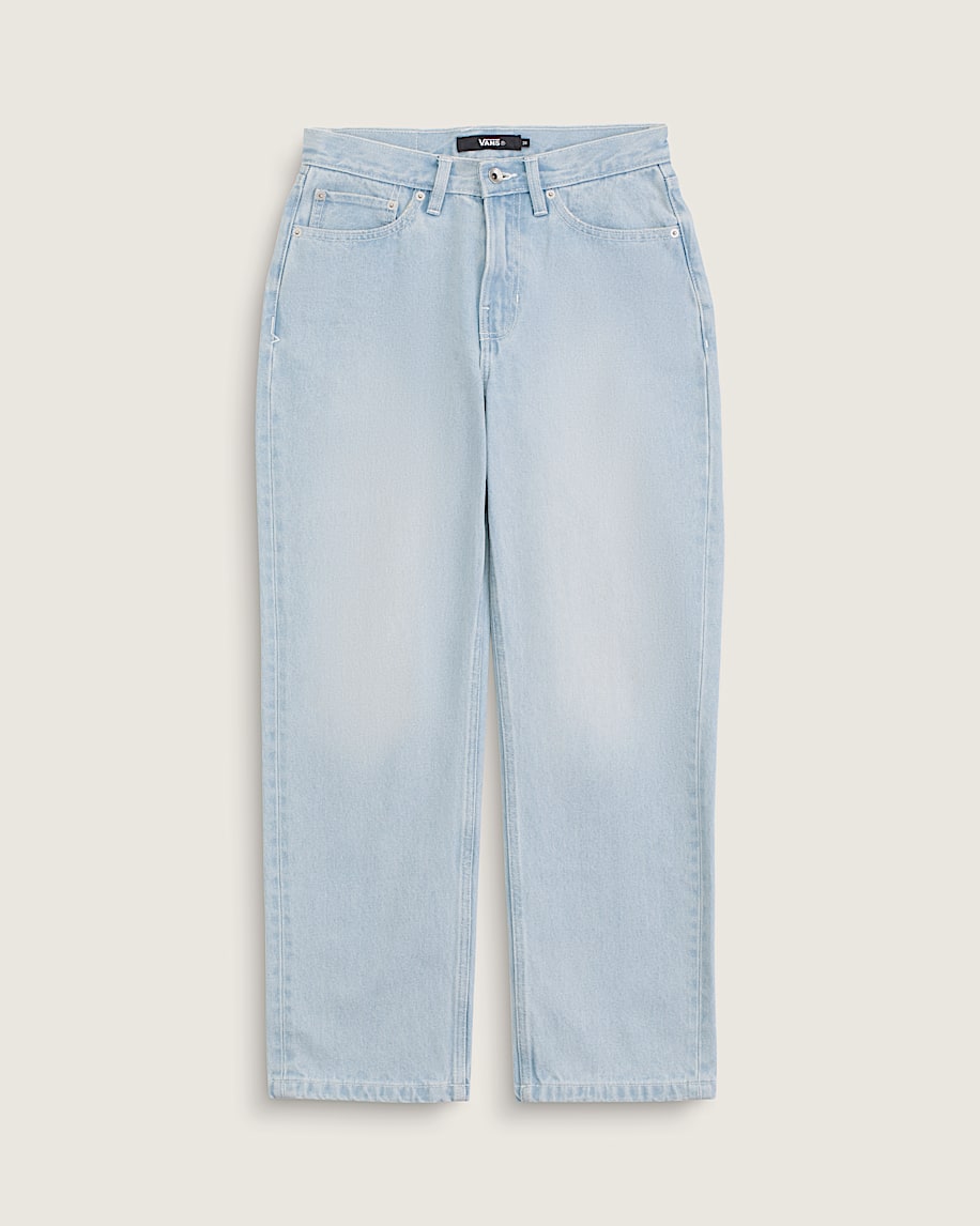 Check5 Mid Rise Straight Pants VANS Light Stonewash Blue HERO