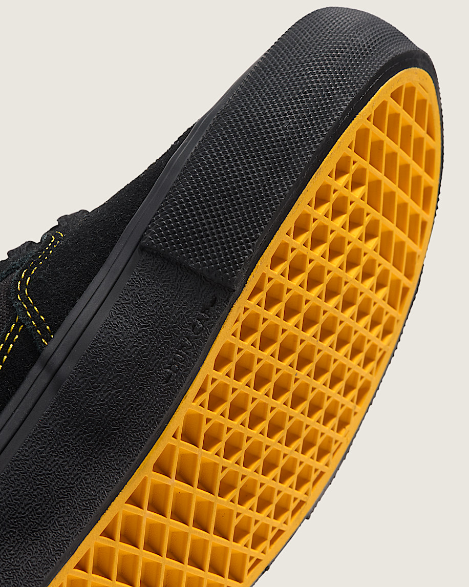 Skate Half Cab Shoe VANS Black  Mustard Yellow ALT5