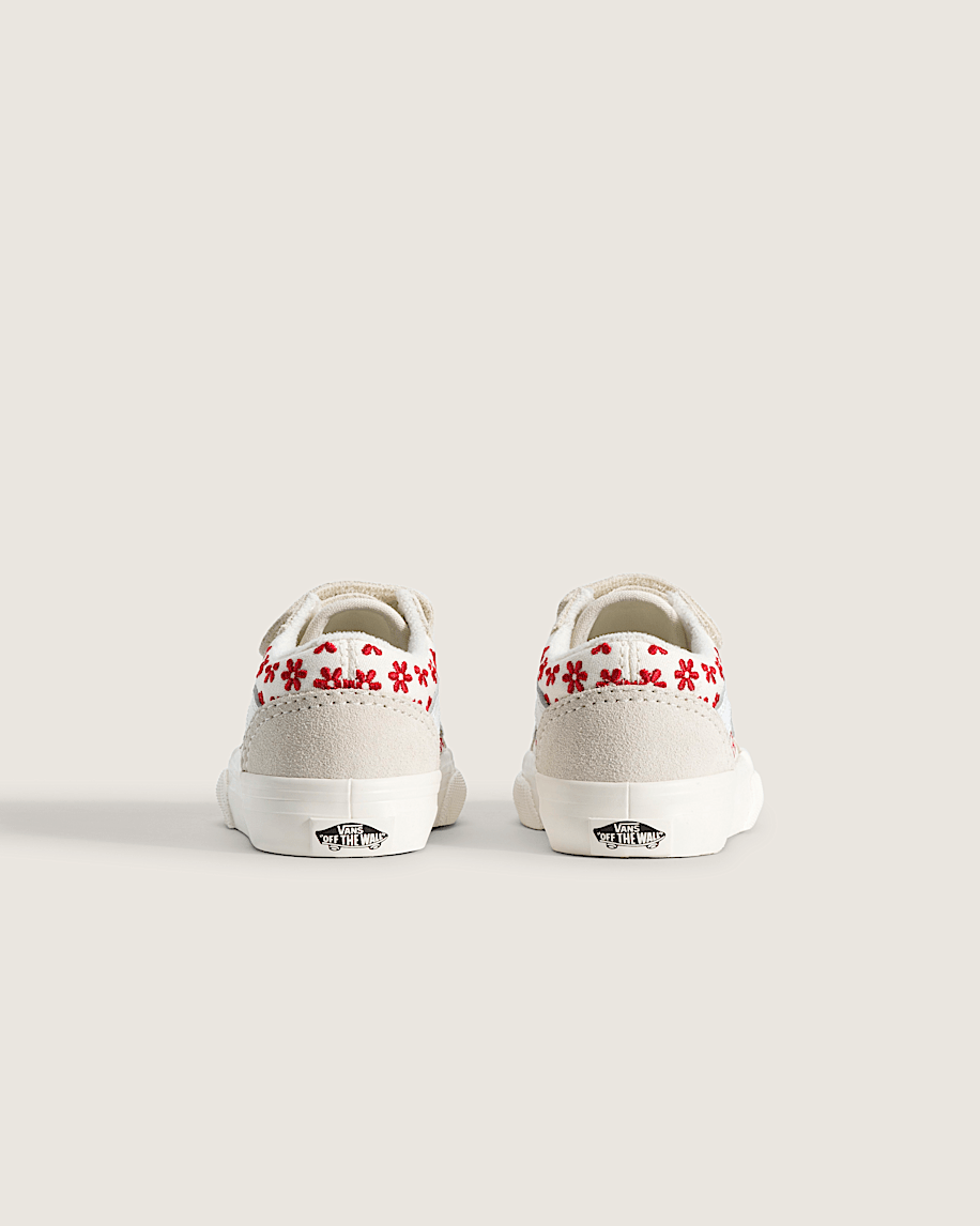 Toddler Old Skool V Shoe VANS Racing Red ALT3