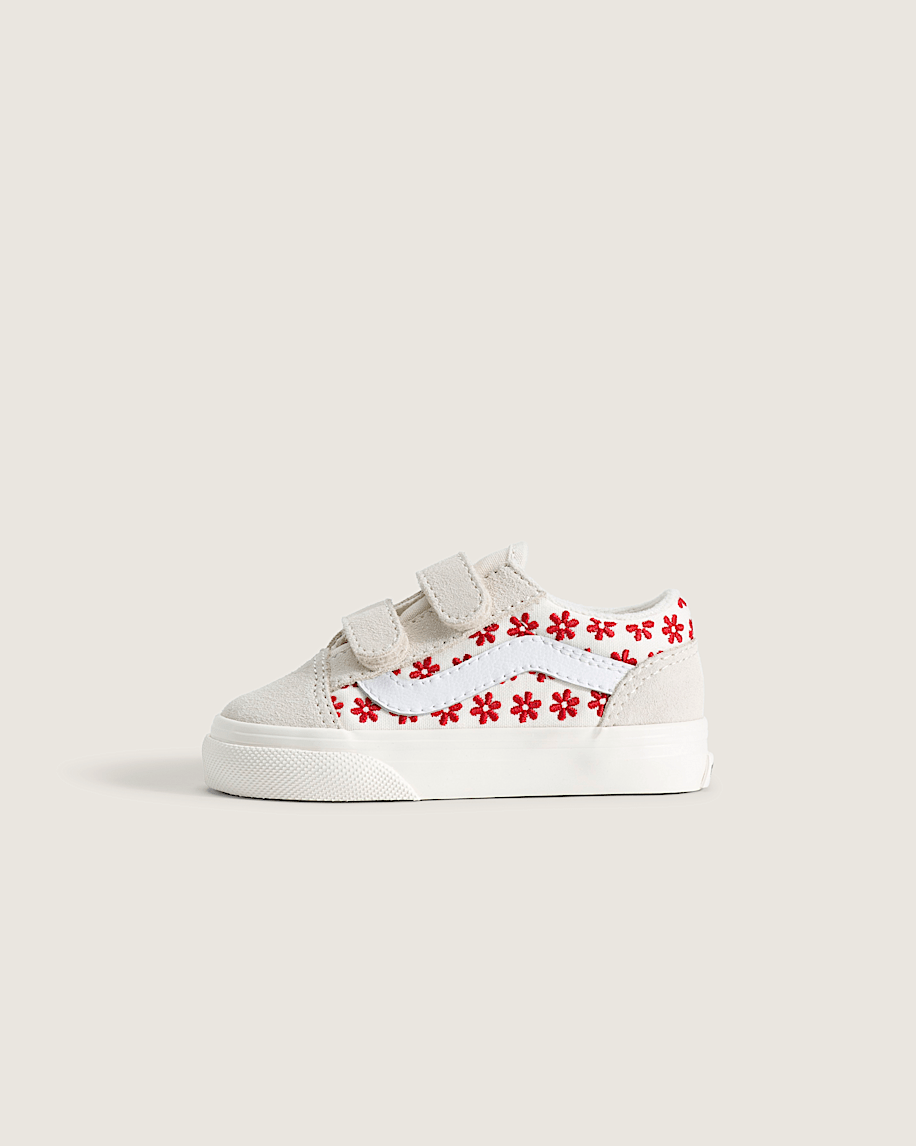 Toddler Old Skool V Shoe VANS Racing Red HERO