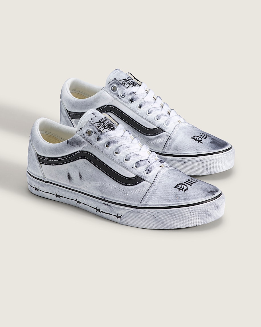 Vans X Travis Barker Old Skool Shoe VANS White ALT1