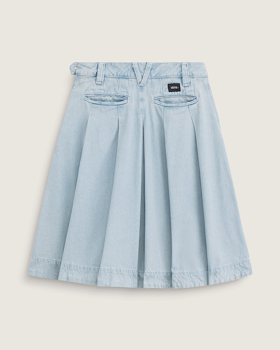 Authentic Chino Denim Skirt VANS Light Stonewash Blue ALT1