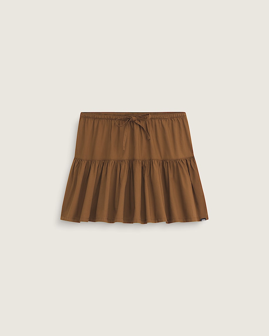 Francesca Mini Skirt VANS Dachshund Brown HERO