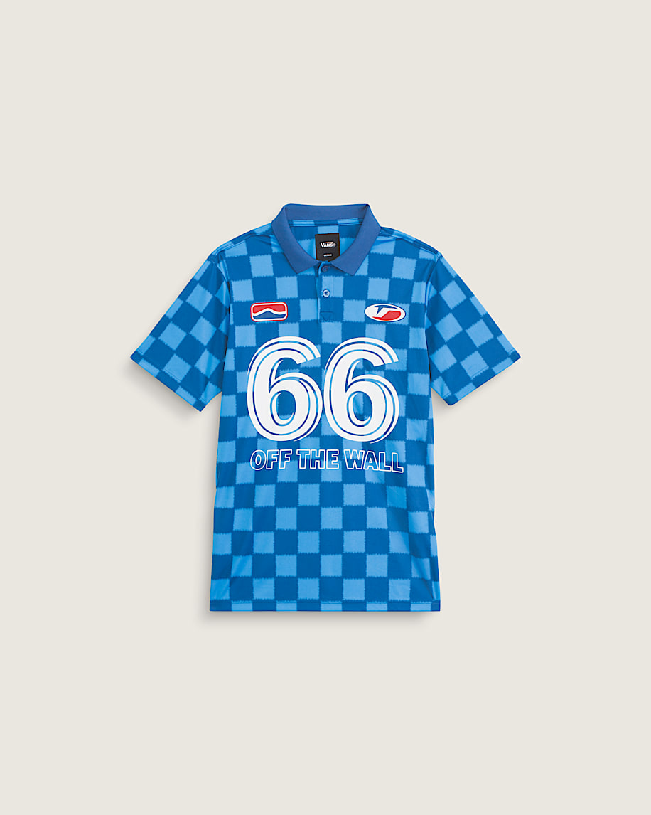 Kids Hat Trick Soccer Jersey VANS True Blue HERO