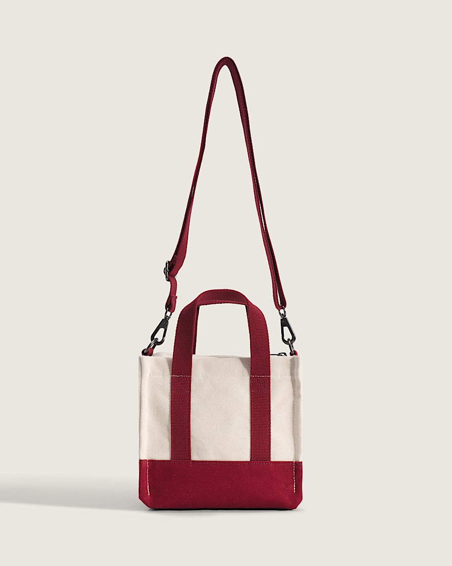 Lil Pergs Tote Bag VANS Bordeaux Red ALT2