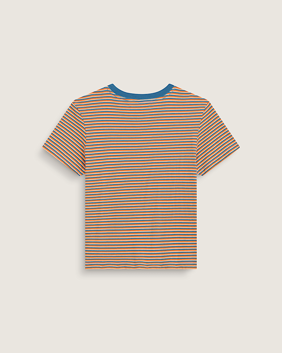 Salton Stripe Shirt VANS Stv Navy Blue ALT1