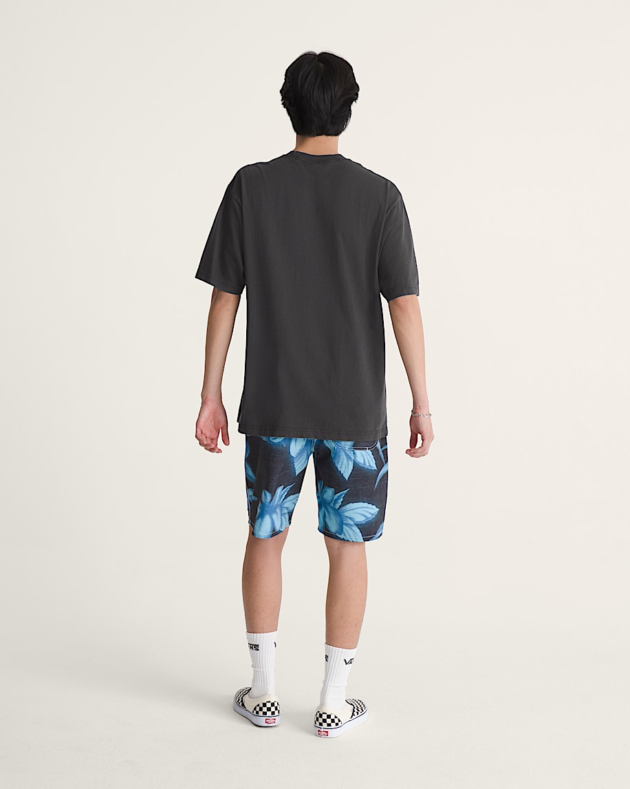 Airbrush Floral Boardshorts VANS Black ALT4