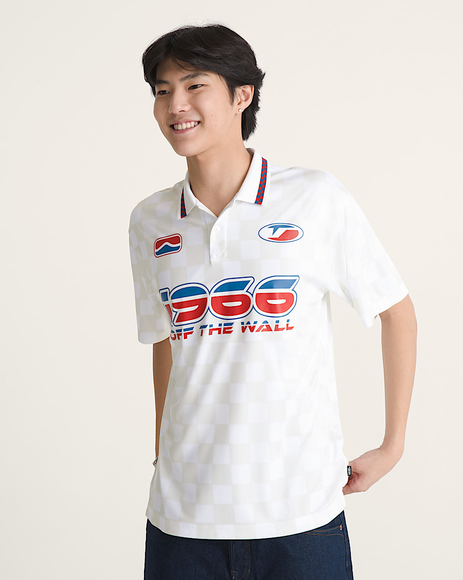 Derby Soccer Jersey VANS White ALT2