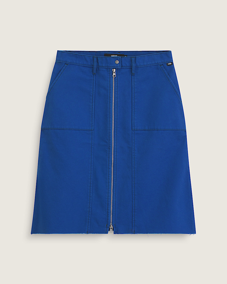 Canvas Midi Skirt VANS Indigo Blue HERO