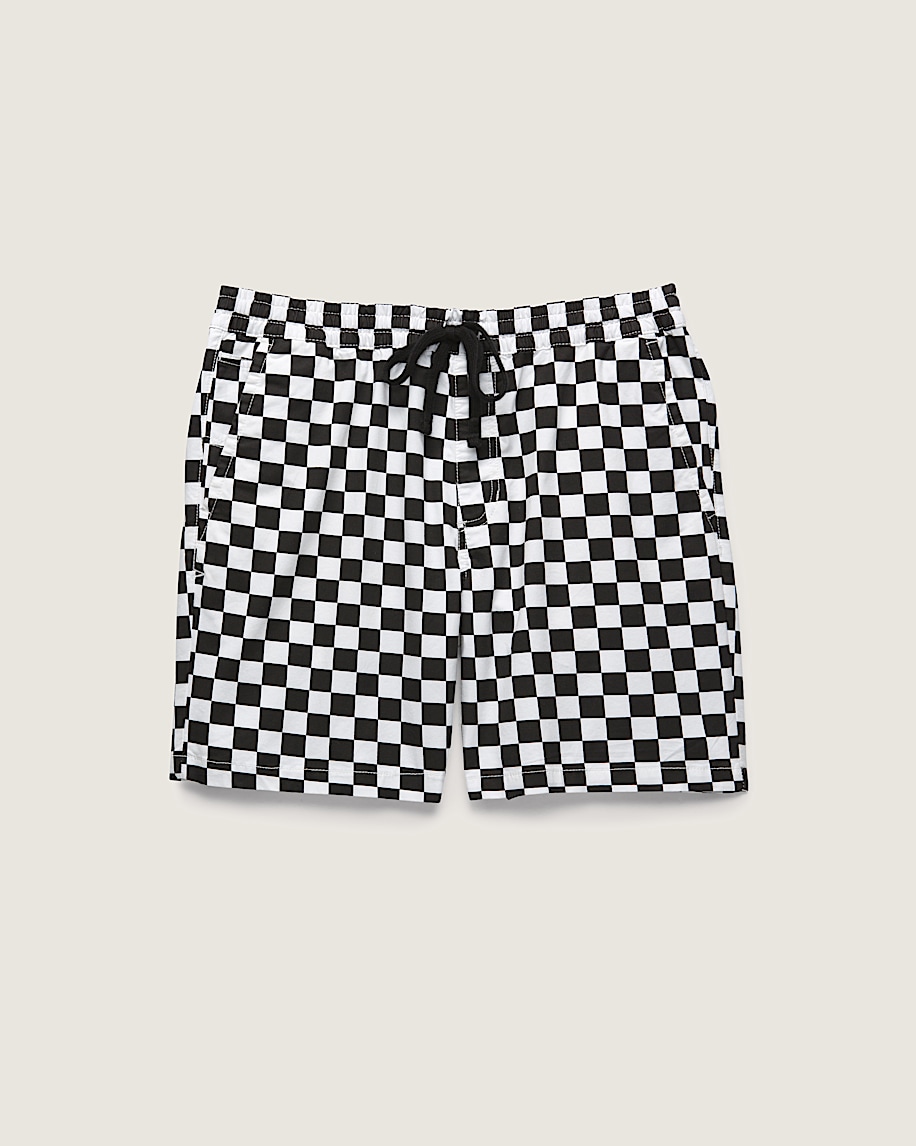 Range Relaxed Elastic Shorts VANS Checkerboard Black ALT4