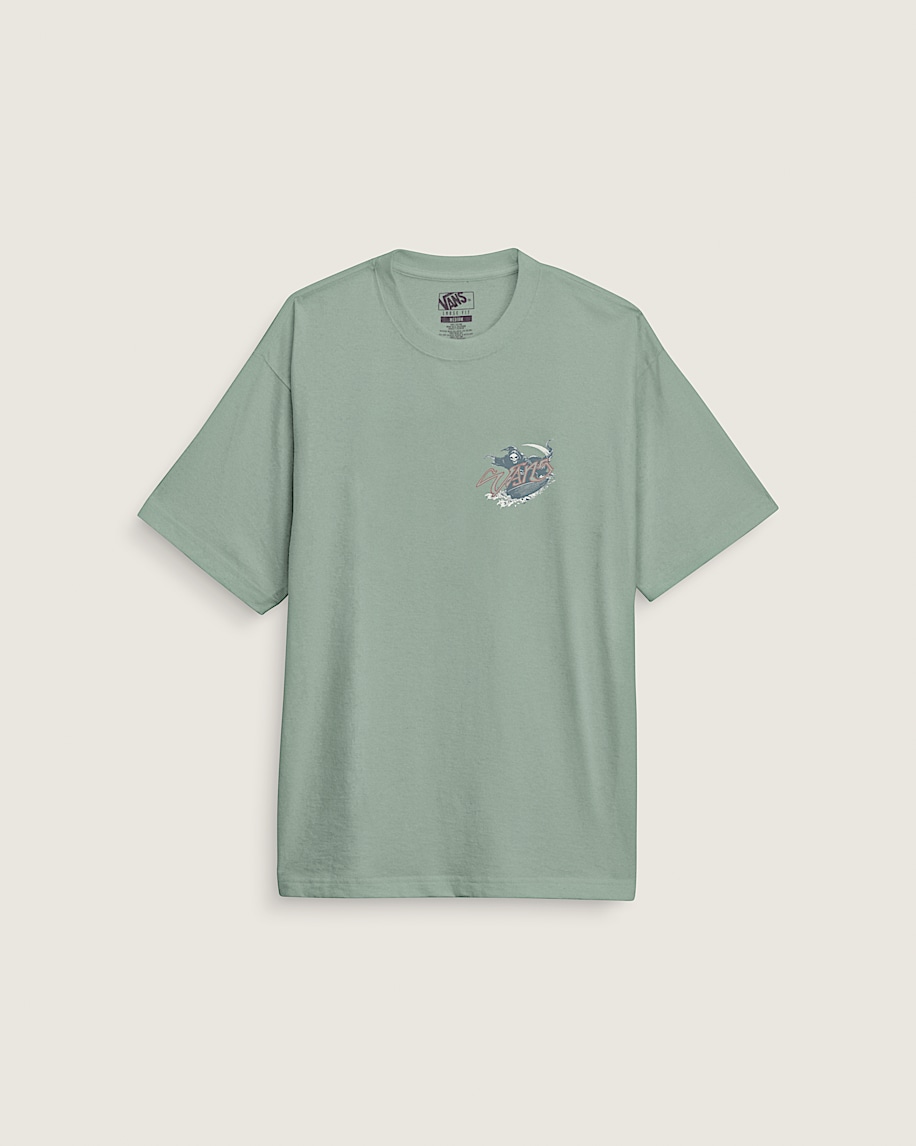 Grim Carver TShirt VANS Grey Olive ALT1