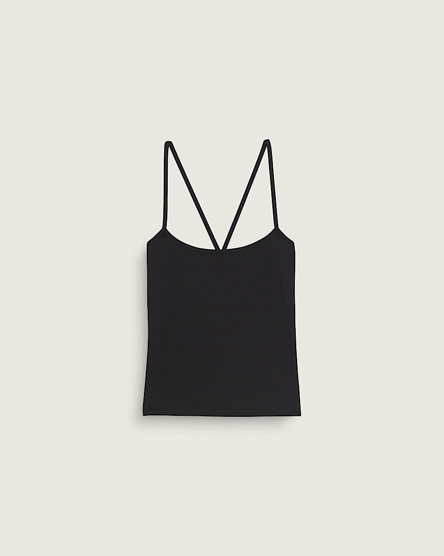 Cross Back Tank Top VANS Black HERO