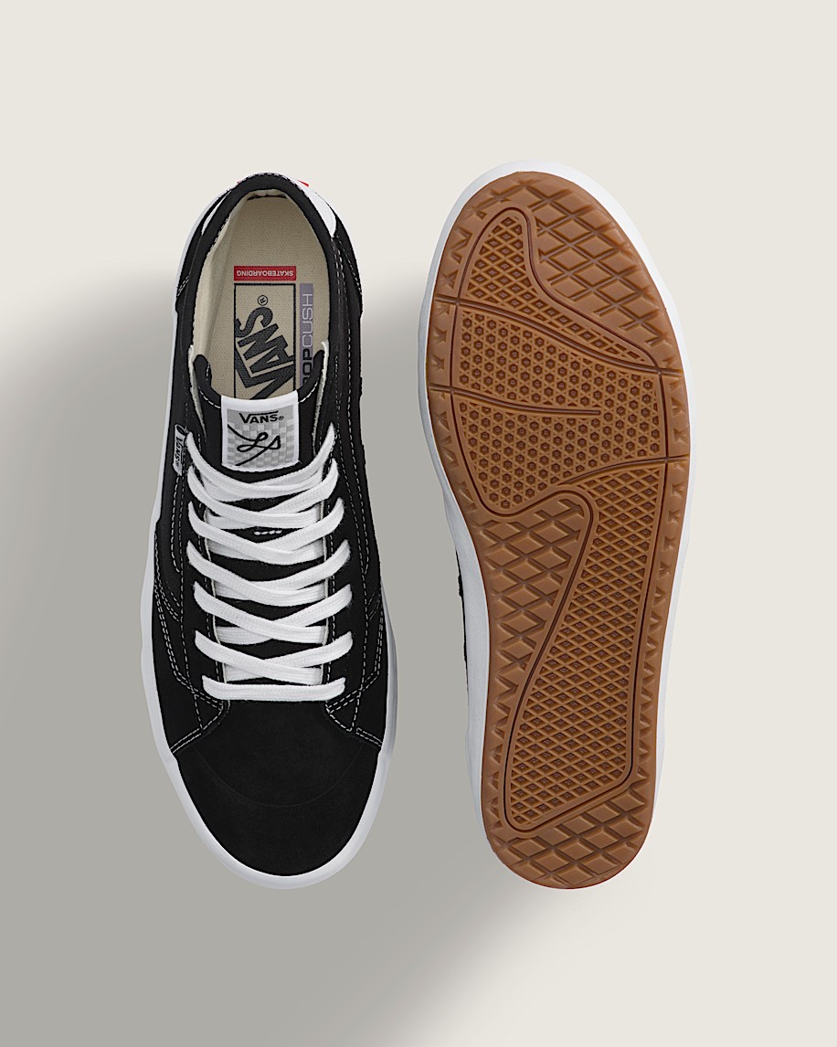 Skate Lizzie Shoe VANS Black  White ALT2