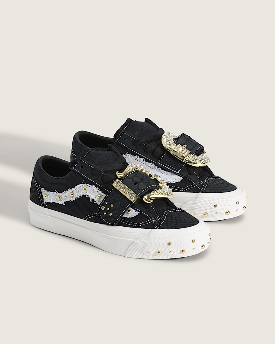 Vans X METAGIRL Premium Old Skool 36 MGS VANS MetaGirl Black  Blanc De Blanc White ALT1
