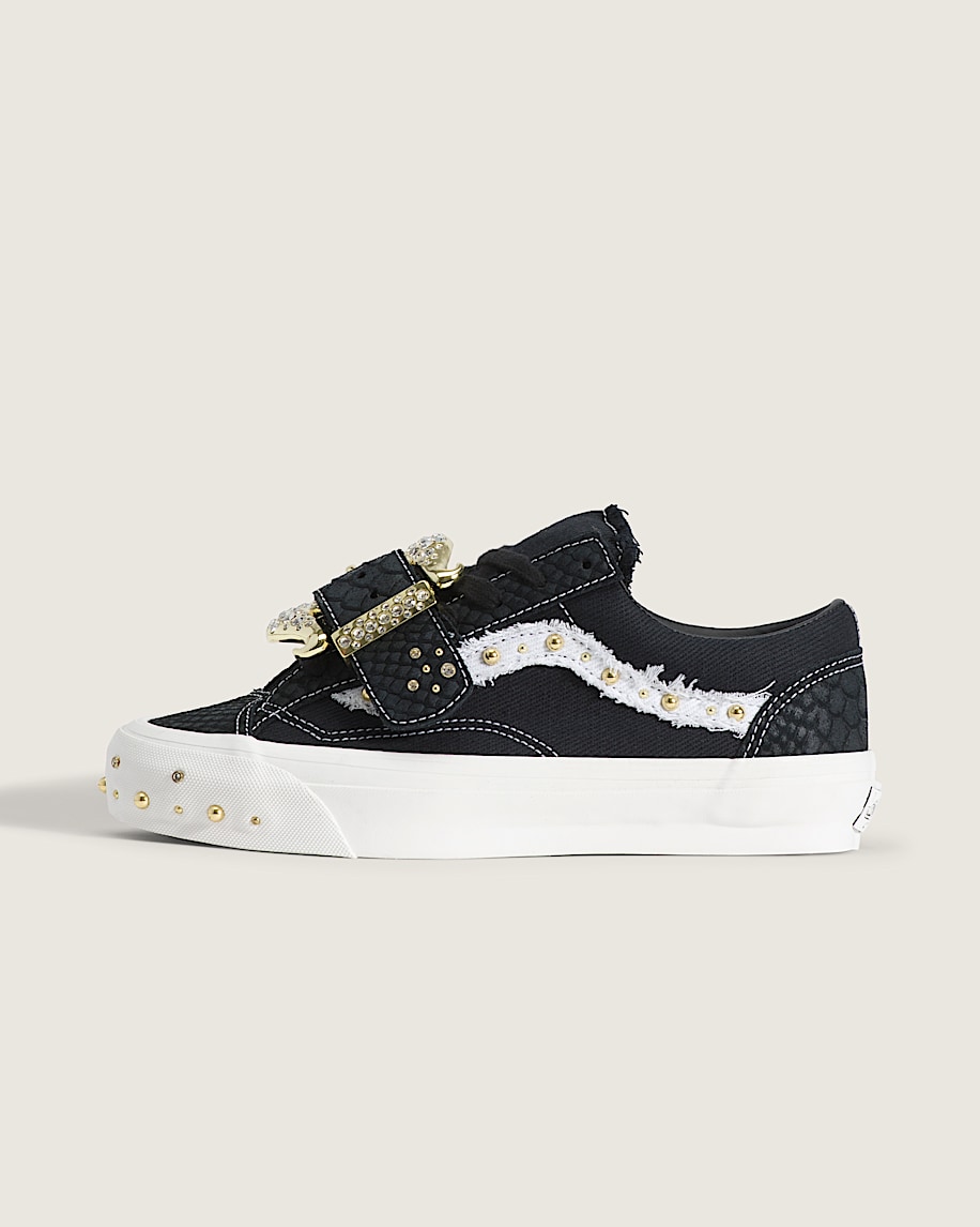 Vans X METAGIRL Premium Old Skool 36 MGS VANS MetaGirl Black  Blanc De Blanc White HERO