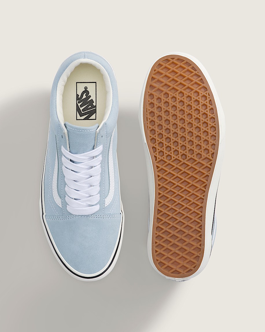 Old Skool Shoe VANS Heavyweight Canvas Soft Slate Blue ALT2