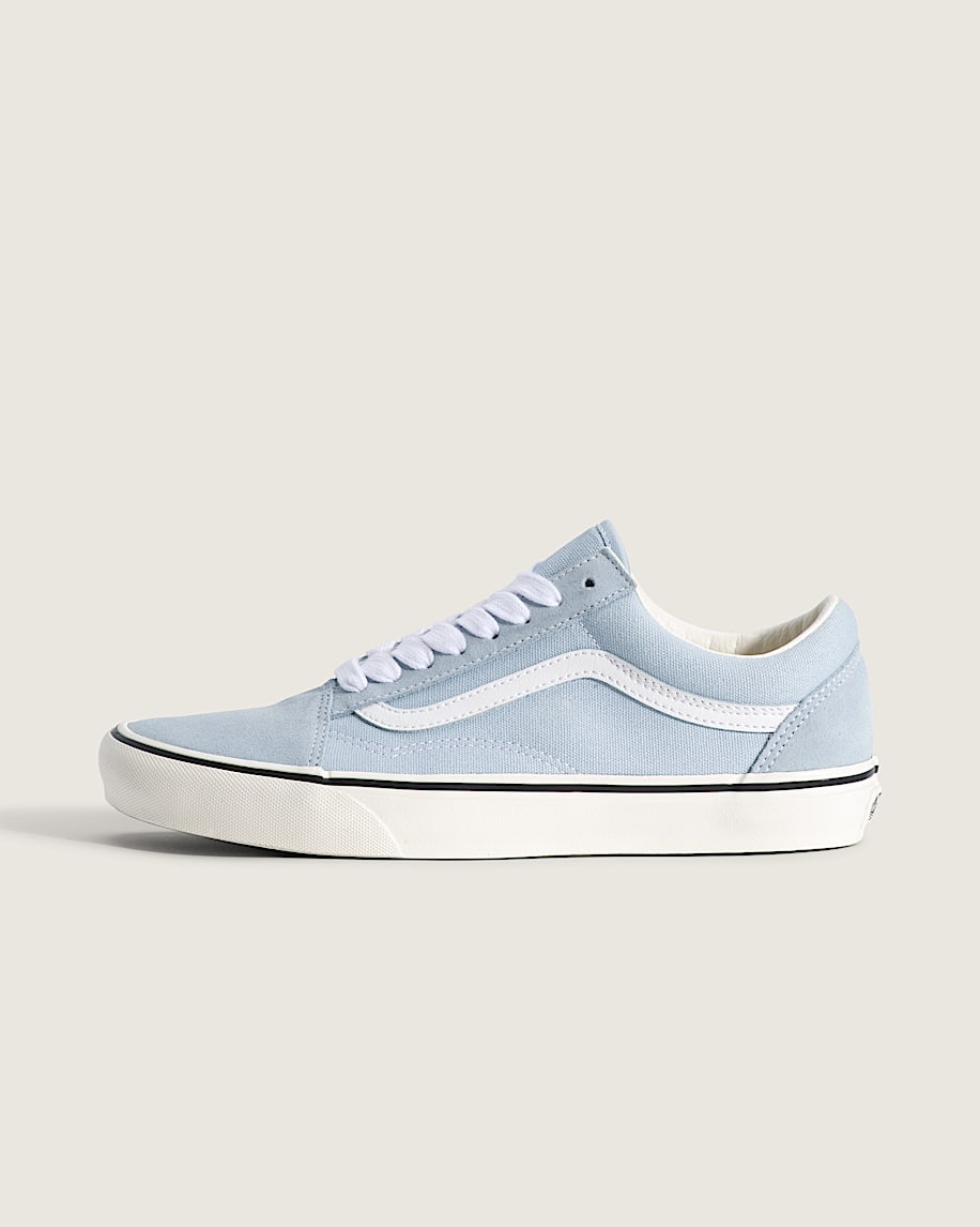 Old Skool Shoe VANS Heavyweight Canvas Soft Slate Blue HERO