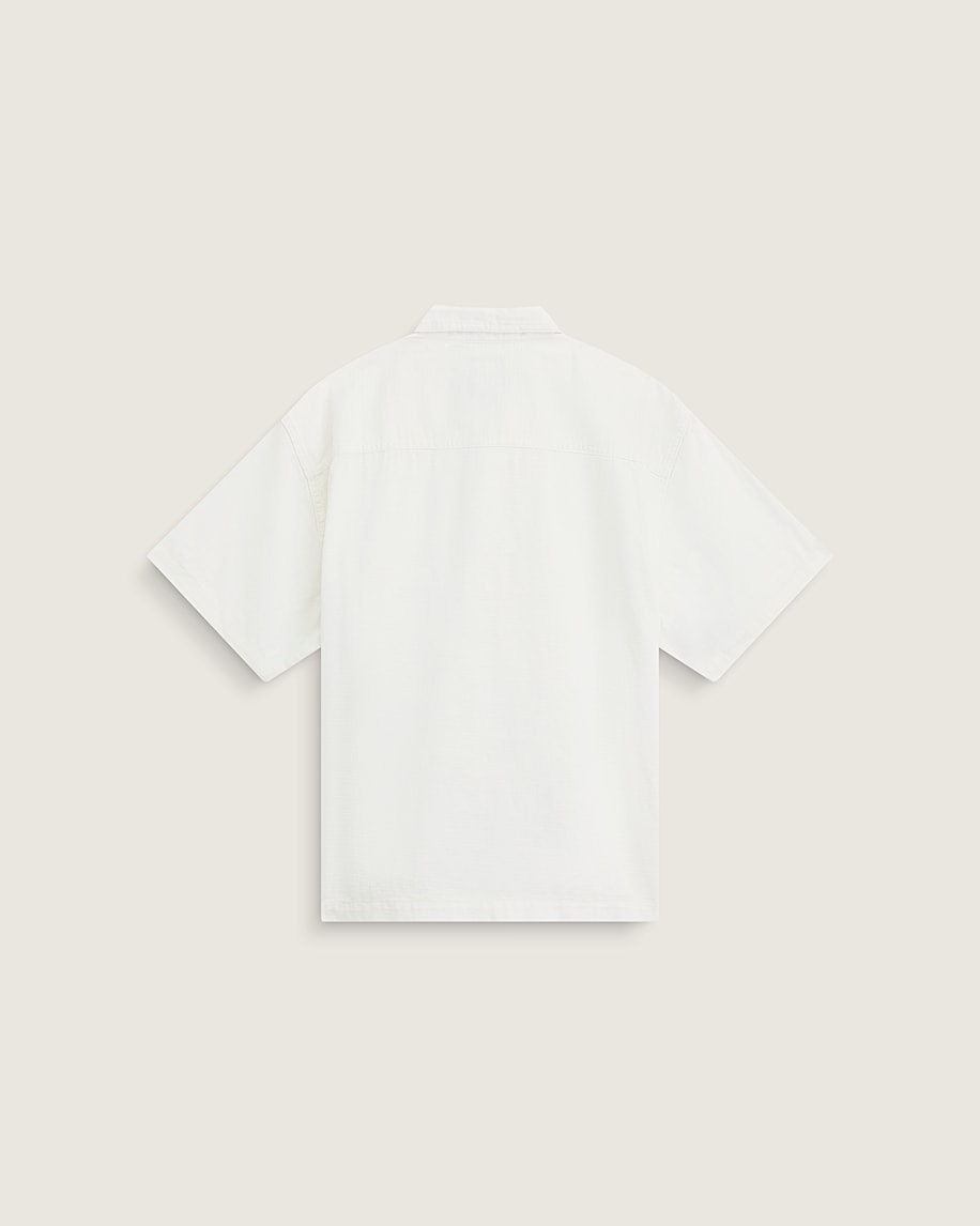 Larkspur Solid Shirt VANS Marshmallow White ALT1