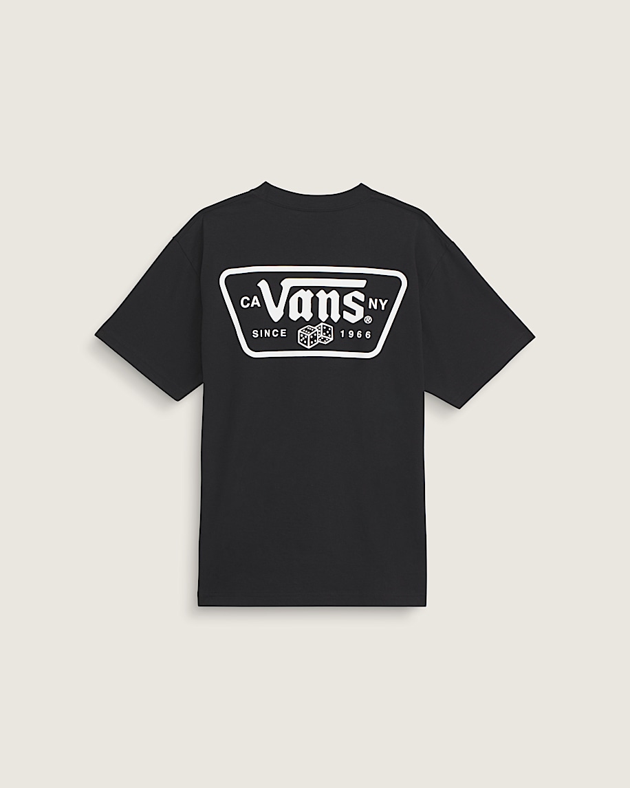 Knu Patch TShirt VANS Black HERO